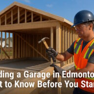 Building a Garage in Edmonton