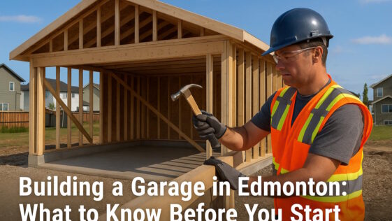 Building a Garage in Edmonton