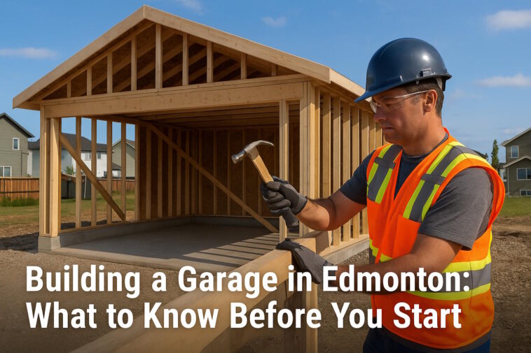 Building a Garage in Edmonton