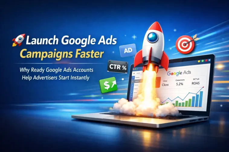 ready google ads account fast campaign launch