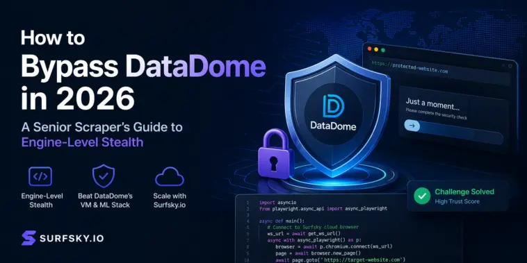 How to Bypass DataDome in 2026: A Senior Scraper’s Guide to Engine-Level Stealth 7 How to Bypass DataDome