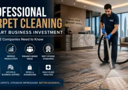 Professional Carpet Cleaning as a Smart Business Investment for UAE Companies