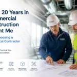 What 20 Years in Commercial Construction Taught Me About Choosing a Mechanical Contractor 25 Commercial Mechanical Contractor Selection Guide – Lessons From 20 Years in Construction