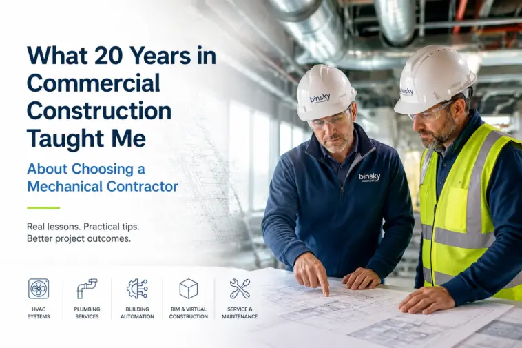 Commercial Mechanical Contractor Selection Guide – Lessons From 20 Years in Construction