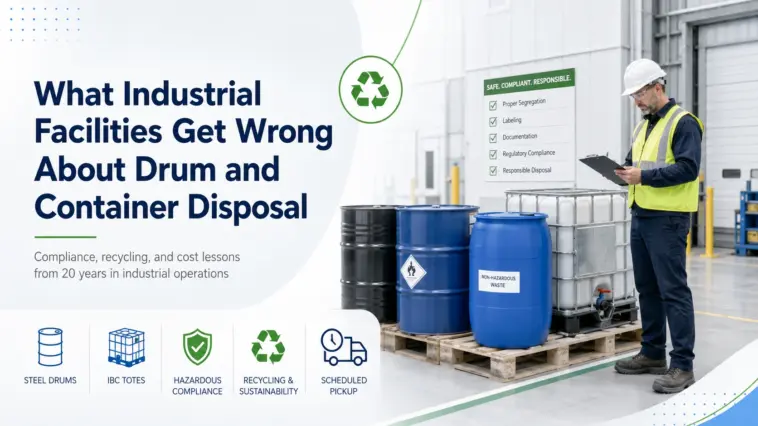 Industrial Barrels and Container Disposal Compliance Guide