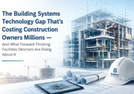 BIM building systems technology showing advanced mechanical construction and digital twin workflows