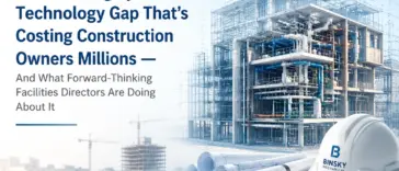 BIM building systems technology showing advanced mechanical construction and digital twin workflows