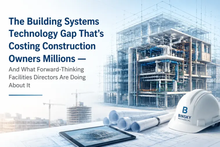 The Building Systems Technology Gap Costing Construction Owners Millions 7 BIM building systems technology showing advanced mechanical construction and digital twin workflows