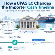 How a UPAS LC Changes the Importer Cash Timeline